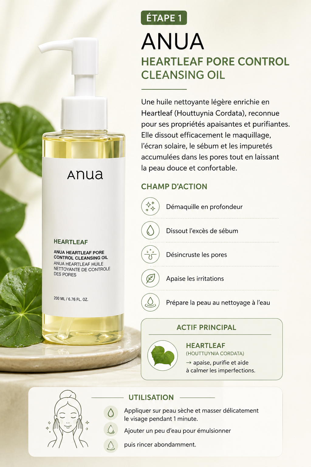 Double Cleansing - (Anua + Skin1004)